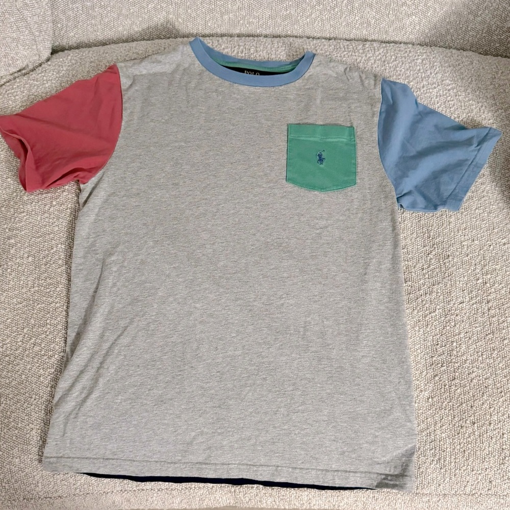 Tri colored Polo T-Shirt